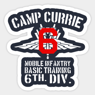 Camp Currie Training Sticker